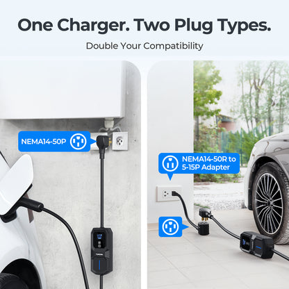 PulseQ AC Portable EV Charger