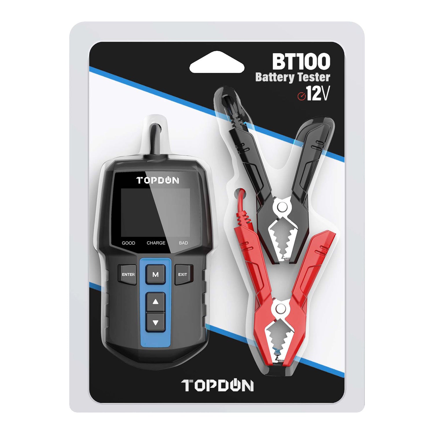 Topdon Bt100 Car Battery Tester 12v Load Tester Digital Auto - Temu  Australia