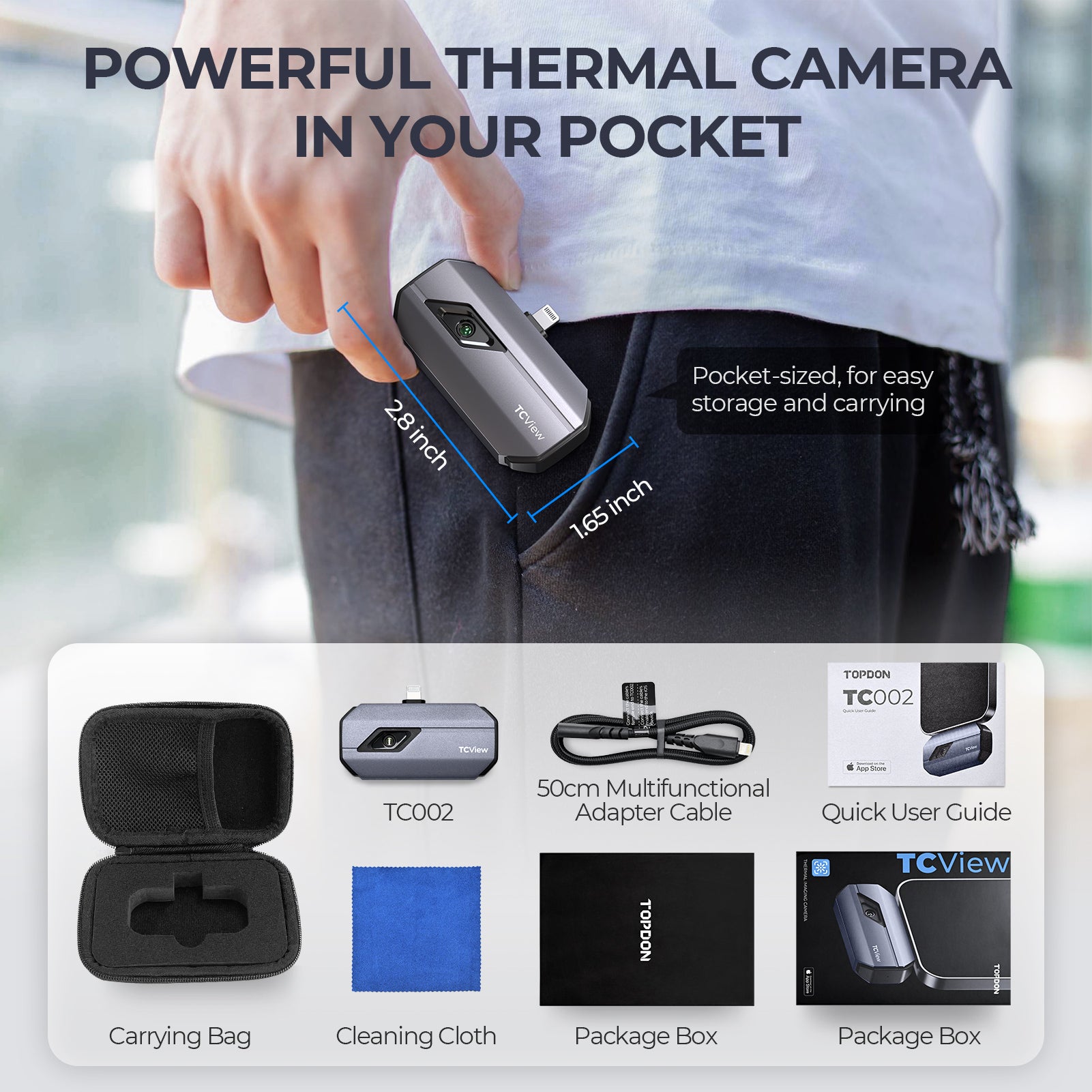 TOPDON Thermal Camera Offers Improved Temprature Range for Android or iOS 